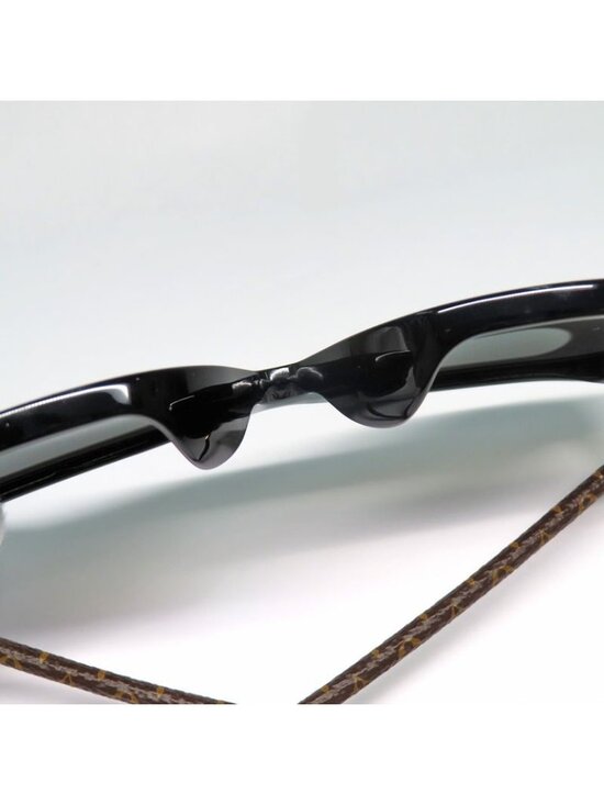 Louis Vuitton Sunglasses Fast Round Z1710 E Monogram Black